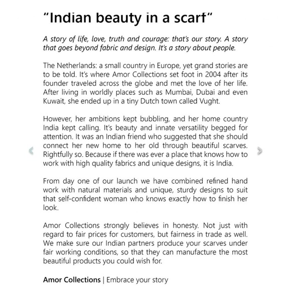 Anthropologie by Amor Collections Pashmina Scarf - Picture 4 of 6